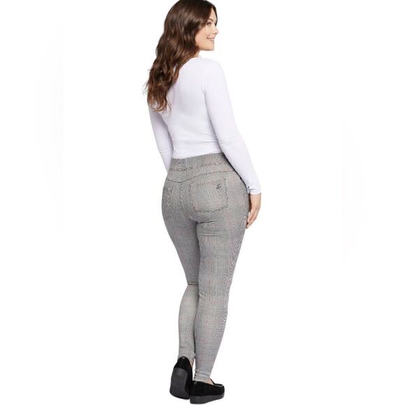 Seven 7 Pull On Ponte Pant, Glen Plaid, Size S/M, NWT - Picture 4 of 14